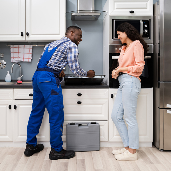 can you provide an estimate for cooktop repair before beginning any work in Manasquan